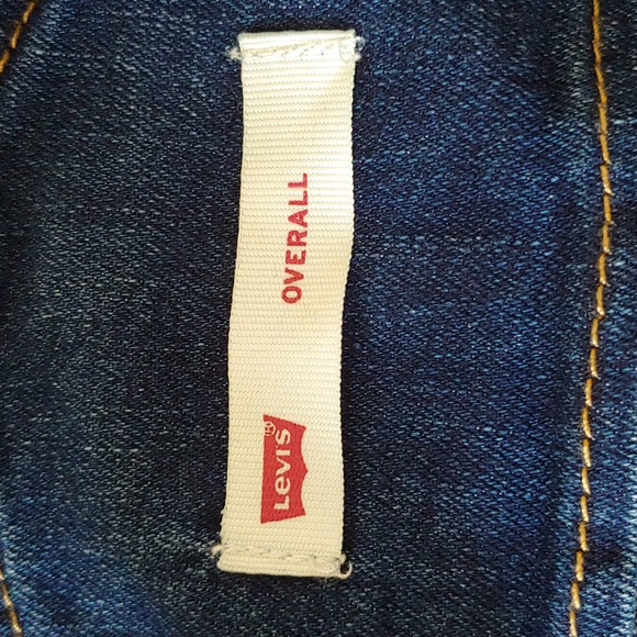 NWT Levi's Infant One Piece Overalls Blue Size 9M - Picture 10 of 14